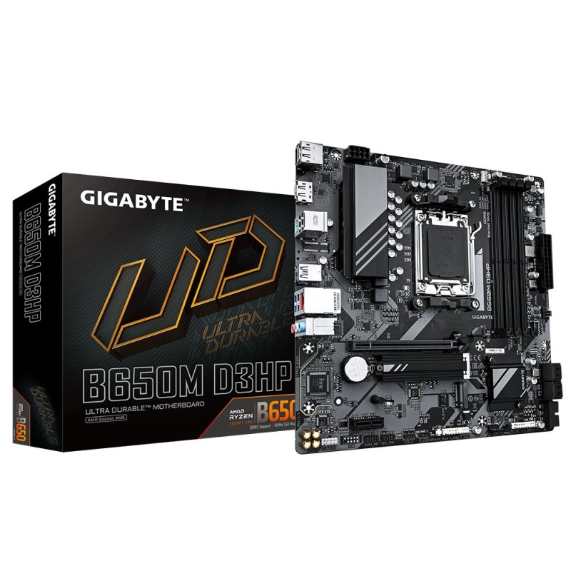 GIGABYTE B650M D3HP mATX Mainboard Sockel AM5